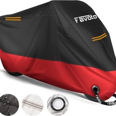 Outdoor Motorcycle Cover 210D Waterproof Outdoor Motorbike Cover