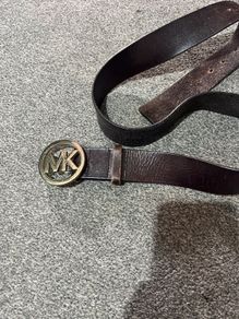 Michael Kors dark brown belt