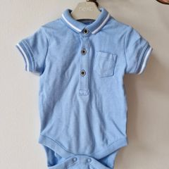Baby boy polo vest/bodysuit
