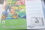Canon PowerShot S20 3.3MP Vintage Digital Camera Boxed