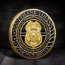 God Bless The Police Challenge Coin Image 3