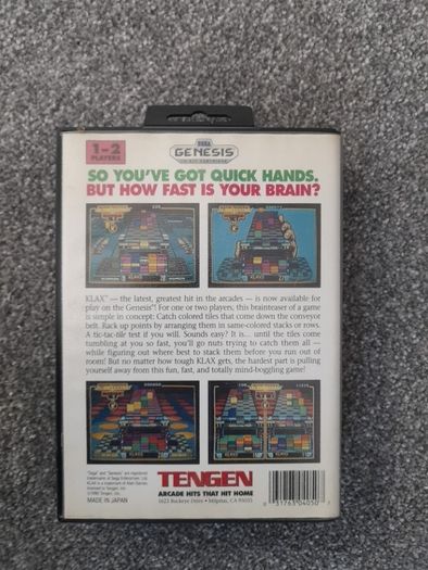 sega megadrive Klax
