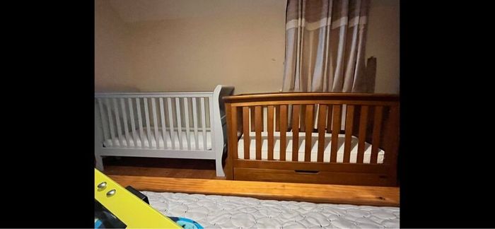 2 x cots (twins) solid very expensive cots