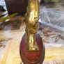 A Beautiful Large Antique Bronze or Brass Sculpture Image 2
