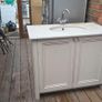 Freestanding Bathroom Vanity Unit - Marble Top, Undermount Sink & Chrome Tap Included Image 2