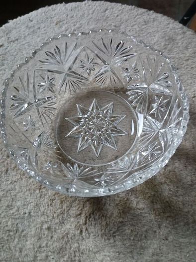 Cut Crystal Milk Jug/Sugar Bowl