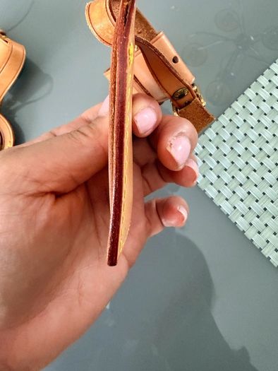 Louis Vuitton Luggage Tag and strap