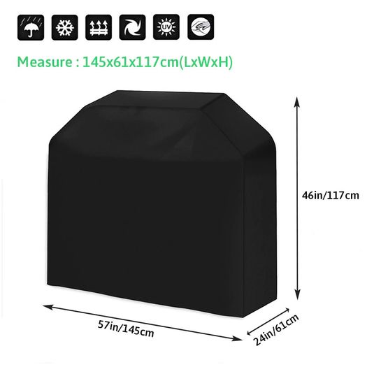 Waterproof BBQ Grill Barbeque Cover Outdoor Rain Grill Barbacoa Anti Dust Protector For Gas Charcoal Electric Barbecue Bag