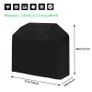 Waterproof BBQ Grill Barbeque Cover Outdoor Rain Grill Barbacoa Anti Dust Protector For Gas Charcoal Electric Barbecue Bag Image 6
