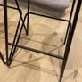 Black Metal BarStool x 2 Image 2