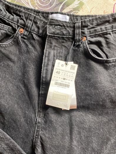 Zara Black Jeans UK 10