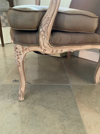 French style regency chair