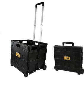 Grand Pack-N-Roll Portable Tools Carrier with Telescopic Handle, 80 Lb. Load Capacity, Black (FREE POSTAGE)