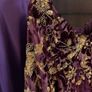 Brand New Designer Velvet Beaded Top Image 4
