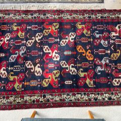 Hand knotted Turkish rug