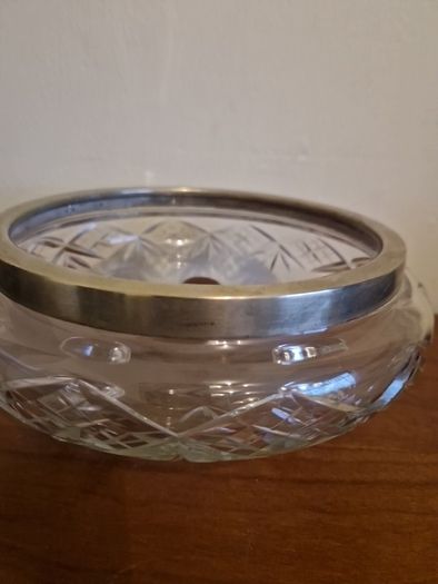 vintage glass bowl