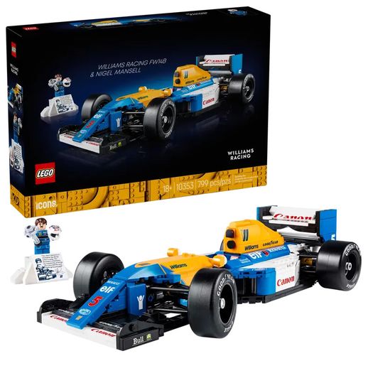 LEGO Icons Williams Racing FW14B with Mansell