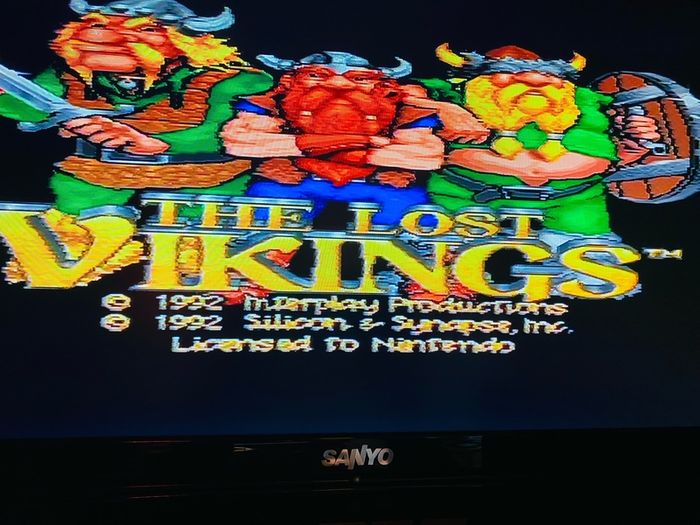 The Lost Vikings SNES