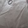 2 pairs of cream ring top curtains .4 in total .Faux silk .Size 90 x 90 " Image 2