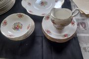 13 Piece Set of Rose Pattern Royal Tara