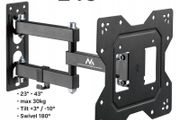 TV Wall Mount Bracket Tilt Swivel Full Motion 23-43"