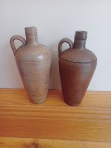 Vintage Stoneware Bottles  X 2