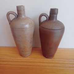 Vintage Stoneware Bottles  X 2