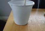 Plastic Bucket with Pouring Spout for Sale
