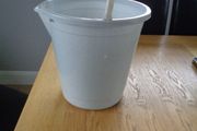 Plastic Bucket with Pouring Spout for Sale
