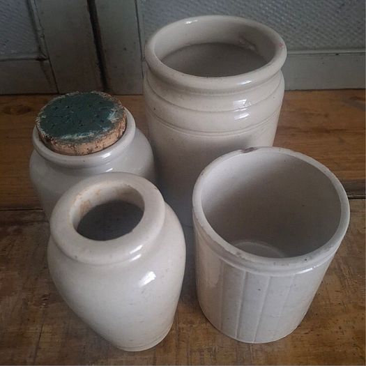 Antique Stoneware Jars & Crocks
