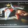 Ayrton Senna - Beautiful Tribute Poster Print A3 Size Image 2