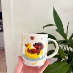 Sausage dog mug