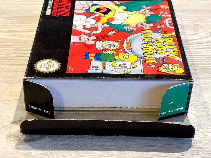 Krusty's Super Fun House for Nintendo SNES - Boxed
