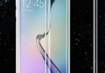 Full Curved 3D Tempered Glass Protector For Samsung Galaxy S6 EDGE PLUS- White
