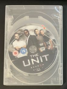 The Unit Season 3. 3 Disc DVD Television Series. Note no outer cover.