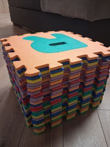 Floor Foam Mats Set Alphabet Tiles Mat Educational Learning Toy