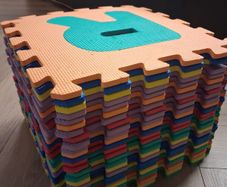 Floor Foam Mats Set Alphabet Tiles Mat Educational Learning Toy