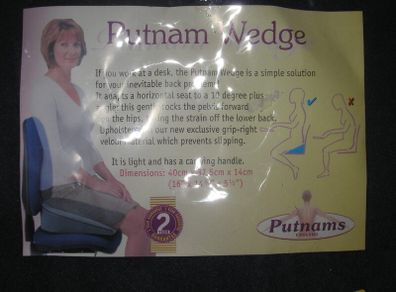 Seat wedge cushion