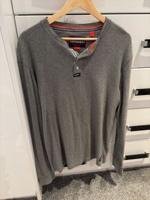 superdry mens long sleeve