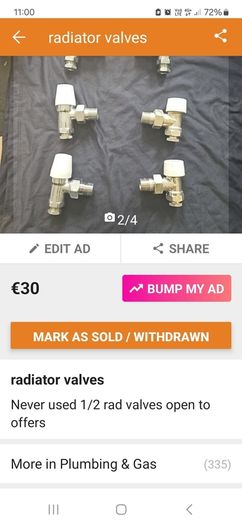 rad valves