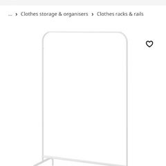 ikea clothes rail