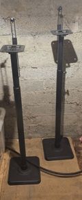 speaker stands x2