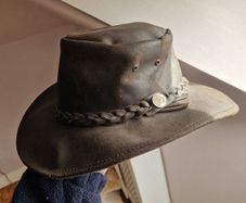 Australian Bush Hat Co. Leather Hat