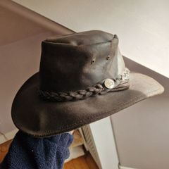 Australian Bush Hat Co. Leather Hat