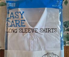 brand new white shirt size 11-12y