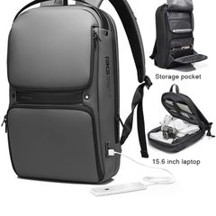 Bange Original Backpack USB Charging Laptop Travel