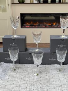 Waterford Crystal Lismore Wine glasses x 6