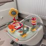 Mamas & Papas Bug 3in1 Floor Booster Seat with Activity Tray Pebble Grey Image 3