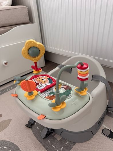 Mamas & Papas Bug 3in1 Floor Booster Seat with Activity Tray Pebble Grey