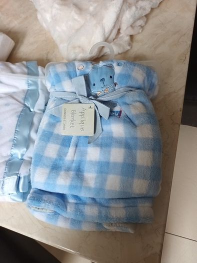 Baby Blankets  X 5  New.  Priced Individually. Will Sell As A Bundle.